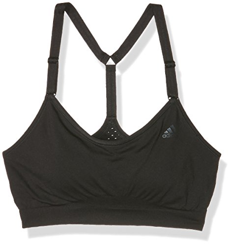 adidas Seamless Bra Sujetador Deportivo, Mujer, Negro (Negro/Negro), M