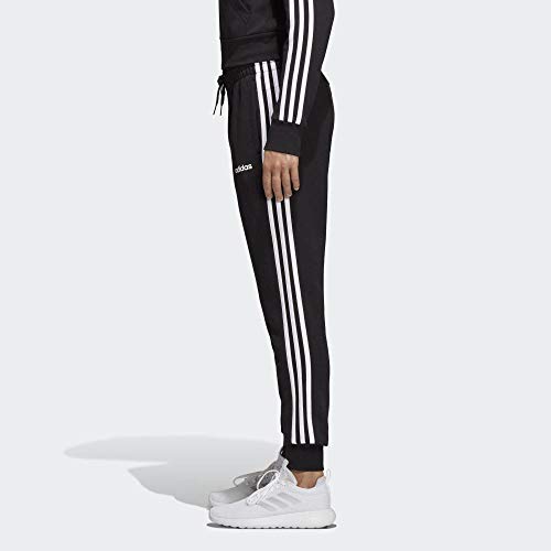 adidas W E 3s Pant Pantalones Deportivos, Mujer, Negro (Black/White), S