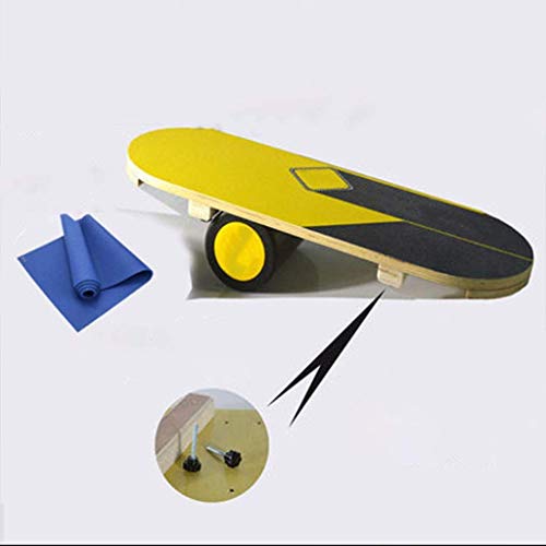 Balance Board Snowboard Surf Training Balance Board de madera for el entrenamiento del equilibrio y el ejercicio puede mejorar Piotherapy fuerza de la base, los músculos abdominales, piernas, brazo Su