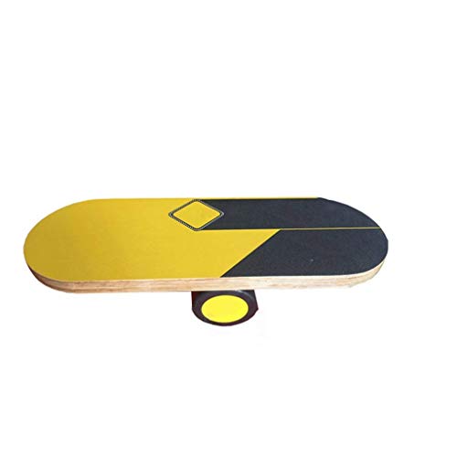 Balance Board Snowboard Surf Training Balance Board de madera for el entrenamiento del equilibrio y el ejercicio puede mejorar Piotherapy fuerza de la base, los músculos abdominales, piernas, brazo Su