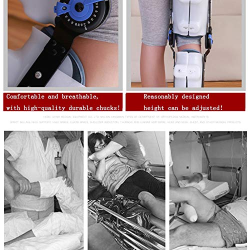 DXFK.AM Órtesis De Miembros Inferiores Cadera, Rodilla, Tobillo Y Pie Llave Fija Reemplazo De Cabeza Femoral Fractura De Hueso Accesorio De Rehabilitación Postoperatoria,Right