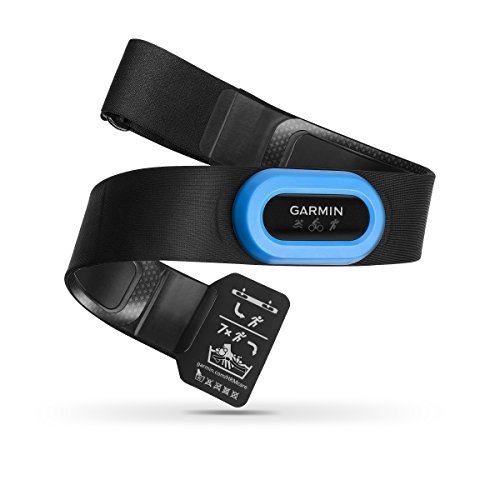 Garmin HRM-Tri Monitor de frecuencia cardíaca para triatletas Ant+, Azul/Negro