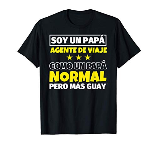 Hombre Agente de viaje Papá Regalo Camiseta