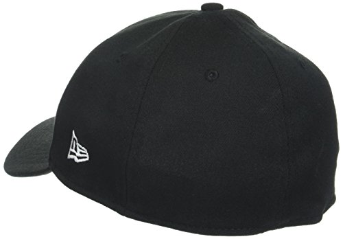 New Era Baseball Cap Mütze 39Thirty Stretch Back - Gorra para hombre, color negro (black), talla S/M