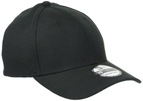 New Era Baseball Cap Mütze 39Thirty Stretch Back - Gorra para hombre, color negro (black), talla S/M