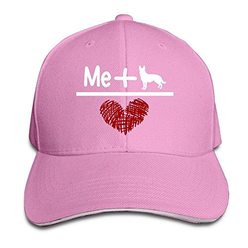 Presock Gorra De Béisbol,Gorro/Gorra Unisex Me+Dog=Heart 2-1 Adult Adjustable Snapback Hats Dad Hat