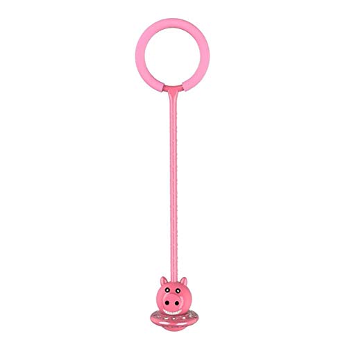 Skip Ball Sports Swing Ball con esponja Fitness Jump Flash Sticker Niños Ejercicio Coordinación Equilibrio Aro de juguete Tobillo con una sola pierna Salto para niños Niñas