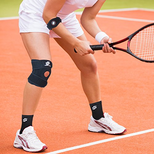 Sleeve Stars Tobillera para fascitis plantar y apoyo de pie - Soporte para esguince de Tobillo - Aqui-les - Tendinitis y Dolor de talón – Anti hinchazón – Soporte de ligamentos - Calcetin compresión