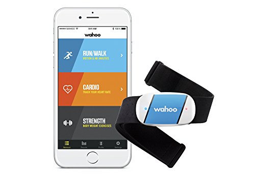 Wahoo Fitness TICKR Monitor de Frecuencia Cardíaca, Unisex, Blanco, Bluetooth/Ant+